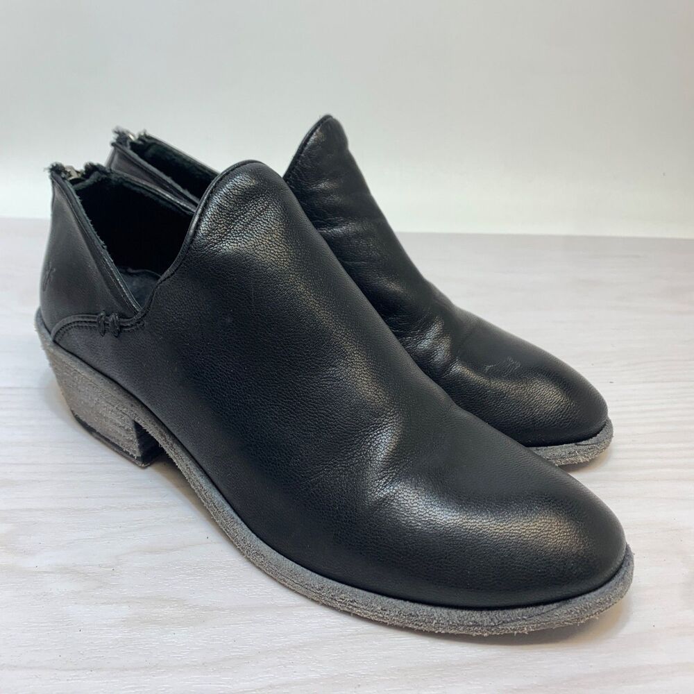 Frye Women's Carson Shootie‎ Booties in Black Size 7 Low Ankle Boots